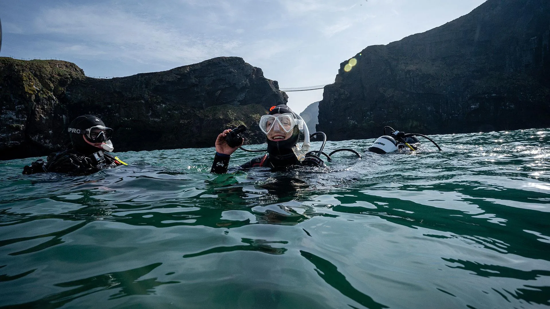 Discover Scuba Diving by Carrick-a-Rede Rope Bridge