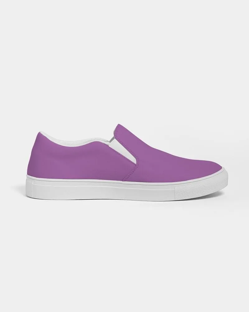 Midtone Purple Slip-On Canvas Sneakers | Women's | C40M80Y0K0