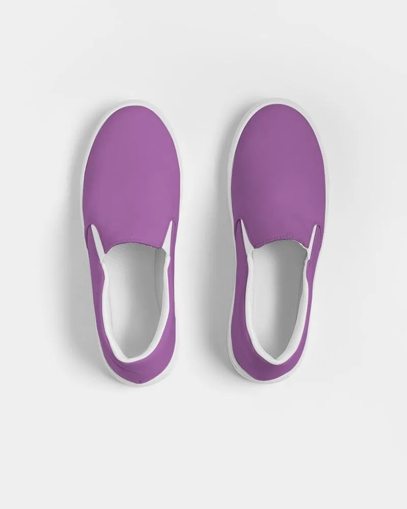 Midtone Purple Slip-On Canvas Sneakers | Women's | C40M80Y0K0