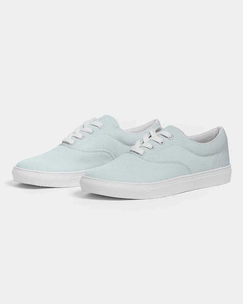 Pale Blue Cool Green Men's Canvas Sneakers | Men's | Bright Pale Blue Cool Green | C10M0Y5K0