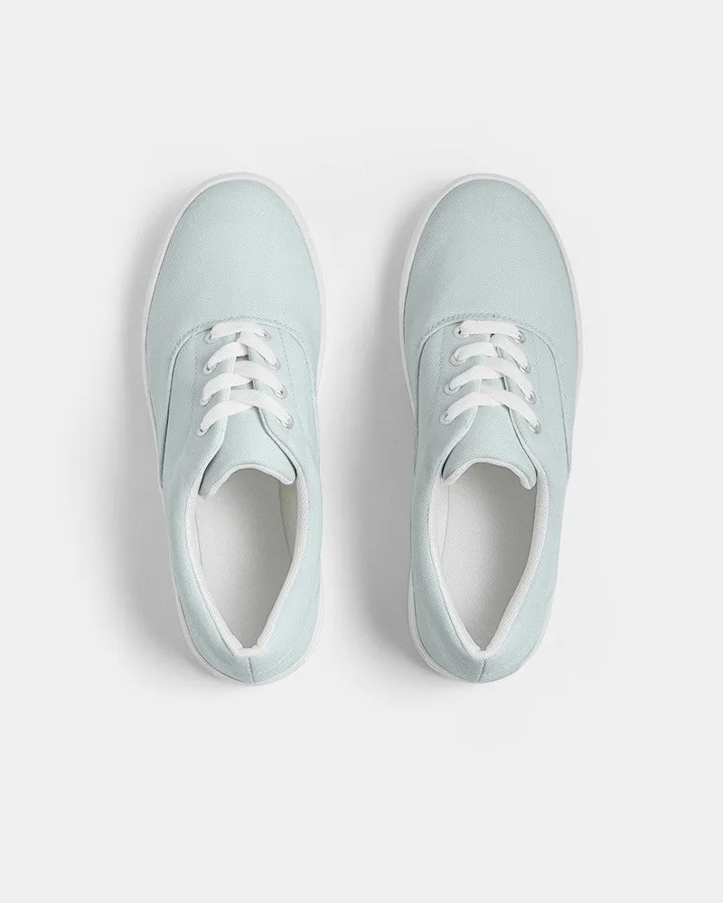 Pale Blue Cool Green Men's Canvas Sneakers | Men's | Bright Pale Blue Cool Green | C10M0Y5K0