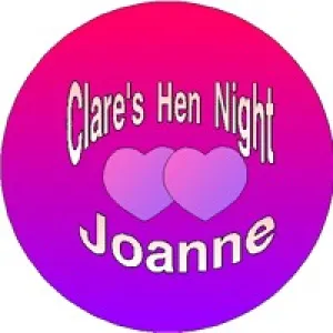 Personalised Hen Night Badges