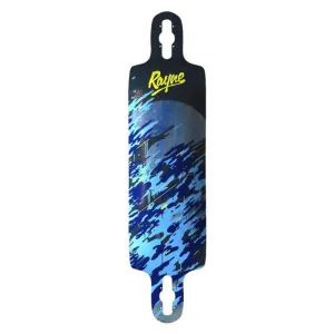 Rayne Demonseed Wave Camo 39" Double Drop Longboard Deck